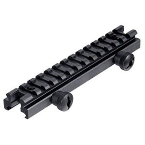 ARMACORE TACTICAL 145MM LENGTH 18MM HEIGHT RISER 20MM RAIL MOUNT [BLACK]
