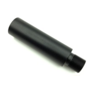 ARMACORE 14mm Metal Outer Barrel Extension 9.5cm length (14MM CCW) BLACK