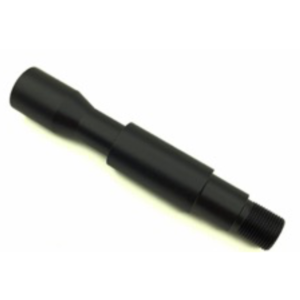 ARMACORE 14MM METAL OUTER BARREL EXTENSION (CONCAVE CONVEX) 17.5cm length (14MM CCW) BLACK