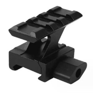ARMACORE 1" Z RAIL RISER QD 20MM BLACK