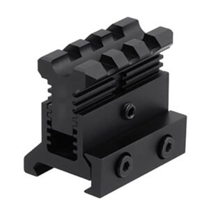 ARMACORE 3 SLOT ADJUSTABLE HEIGHT RAIL MOUNT BLACK