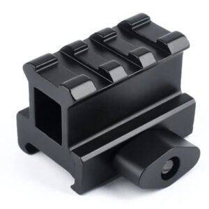 ARMACORE TACTICAL 3 SLOT 1" RAIL RISER MOUNT (QD THUMB SCREW) 20MM BLACK