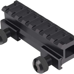 ARMACORE 8 SLOT 20MM 1" RAIL RISER 85MM (BLACK)