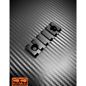 ARMACORE 20MM ALUMINIUM KEYMOD RAIL (5 SLOT) BLACK