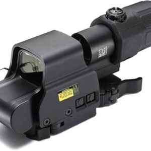 ARMACORE TACTICAL AC-553 HOLOGRAPHIC SIGHT & G43 FLIP MAGNIFIER SET [BLACK]