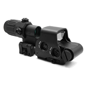 ARMACORE TACTICAL 558X HOLOGRAPHIC SIGHT & G33 FLIP MAGNIFIER SET [BLACK]
