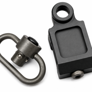 ARMACORE TACTICAL D.DEFENSE STYLE 20MM OFF SET QD MOUNT WITH LOGO [BLACK]