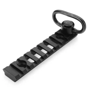 ARMACORE 8 SLOT 20MM KEYMOD RAIL & QD SLING MOUNT (BLACK)