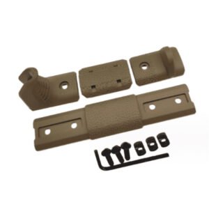 ARMACORE TACTICAL BCM STYLE GRIPSTOP RAIL COVER [TAN FDE]