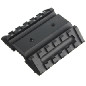 ARMACORE TACTICAL DUAL SIDE 45D 20MM OFFSET RAIL MOUNT FOR 20MM RIS [BLACK]