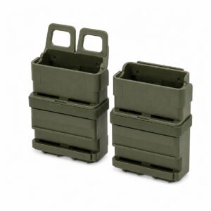 ARMACORE TACTICAL POLYMER SPEED MAG POUCH FAST MAG FOR NATO 5.56 M4 AR-15 MAGAZINE [GREEN OD]