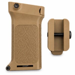ARMACORE TACTICAL MUTLI FIT GRIP FOR MLOK/ KEYMOD /20MM RIS RAIL SYSTEM [TAN FDE]