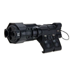 ARMACORE ADVANCED FULL FUNCTION MAWL-C1 GREEN LASER TORCH MODULE (CNC METAL) [BLACK]
