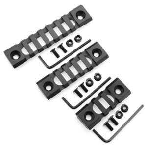 Armacore Tactical NSR Rail for KEYMOD 3 Piece set [BLACK]
