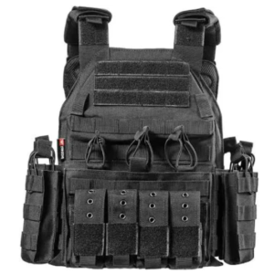 ARMACORE TACTICAL (ATAS) MULTI MAG SYSTEM QUICK RELEASE PLATE CARRIER MOLLE [BLACK]