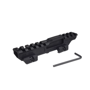 ARMACORE TACTICAL CONTRACT MONO LFT RISER RDS MCX MPX 2OMM RAIL [BLACK]