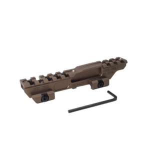 ARMACORE TACTICAL CONTRACT MONO LFT RISER RDS MCX MPX 2OMM RAIL [TAN FDE]