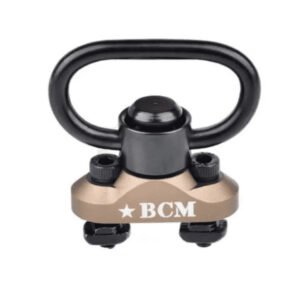 ARMACORE TACTICAL BCM STYLE NSR QD SLING MOUNT MLOK (BCM LOGO) [TAN FDE]