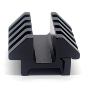 ARMACORE SCOPE MOUNT OFFSET DOUBLE SIDE 20MM RAIL [BLACK]