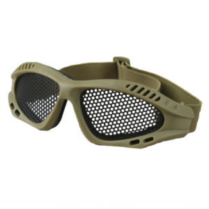 ARMACORE TACTICAL  STEEL MESH BATTLE GOGGLE [TAN FDE]