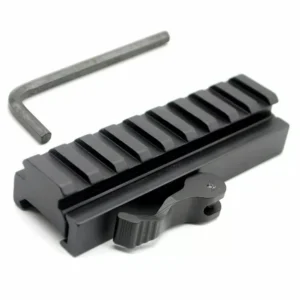 ARMACORE TACTICAL 9 SLOT QD RAIL RISER [BLACK]
