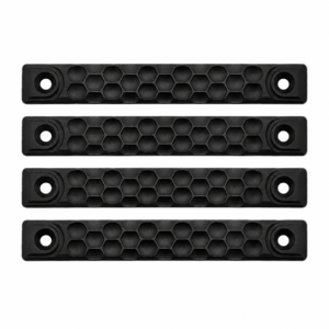 ARMACORE RAIL COVER TYPE 1 LONG (PACK OF 4 POLYMER) MLOK [BLACK]