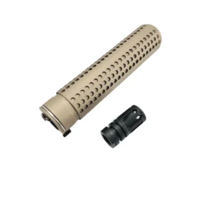 ARMACORE TACTICAL M4QD KNIGHTS-A 14MM CCW SILENCER [TAN FDE]